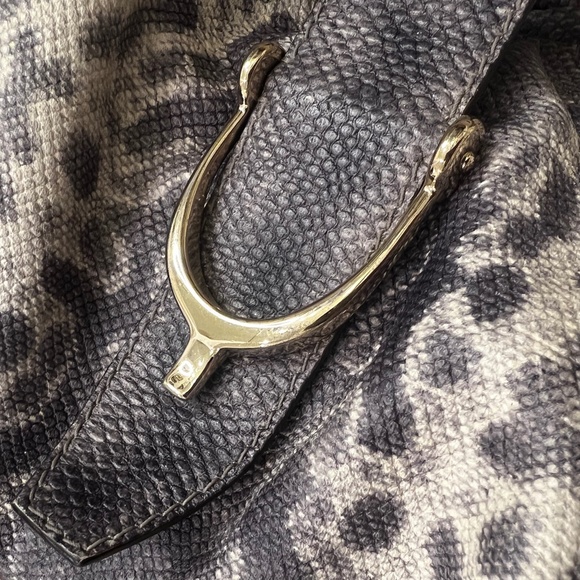 EUC. [Gucci] Authentic Python Stirrup Purse | Hobo Bag | Exotic Snakeskin Tote - Picture 11 of 16